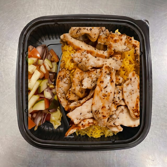 New - Chicken & Rice Gyro.